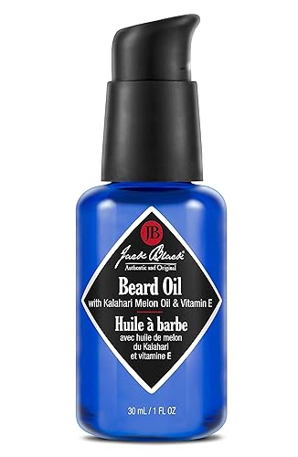 Jack Black Beard Oil for Men - Mens Beard Oil, Leave In Beard Conditioner for Men, Beard Softener for Men, Mens Beard Care Products, Mustache Oil