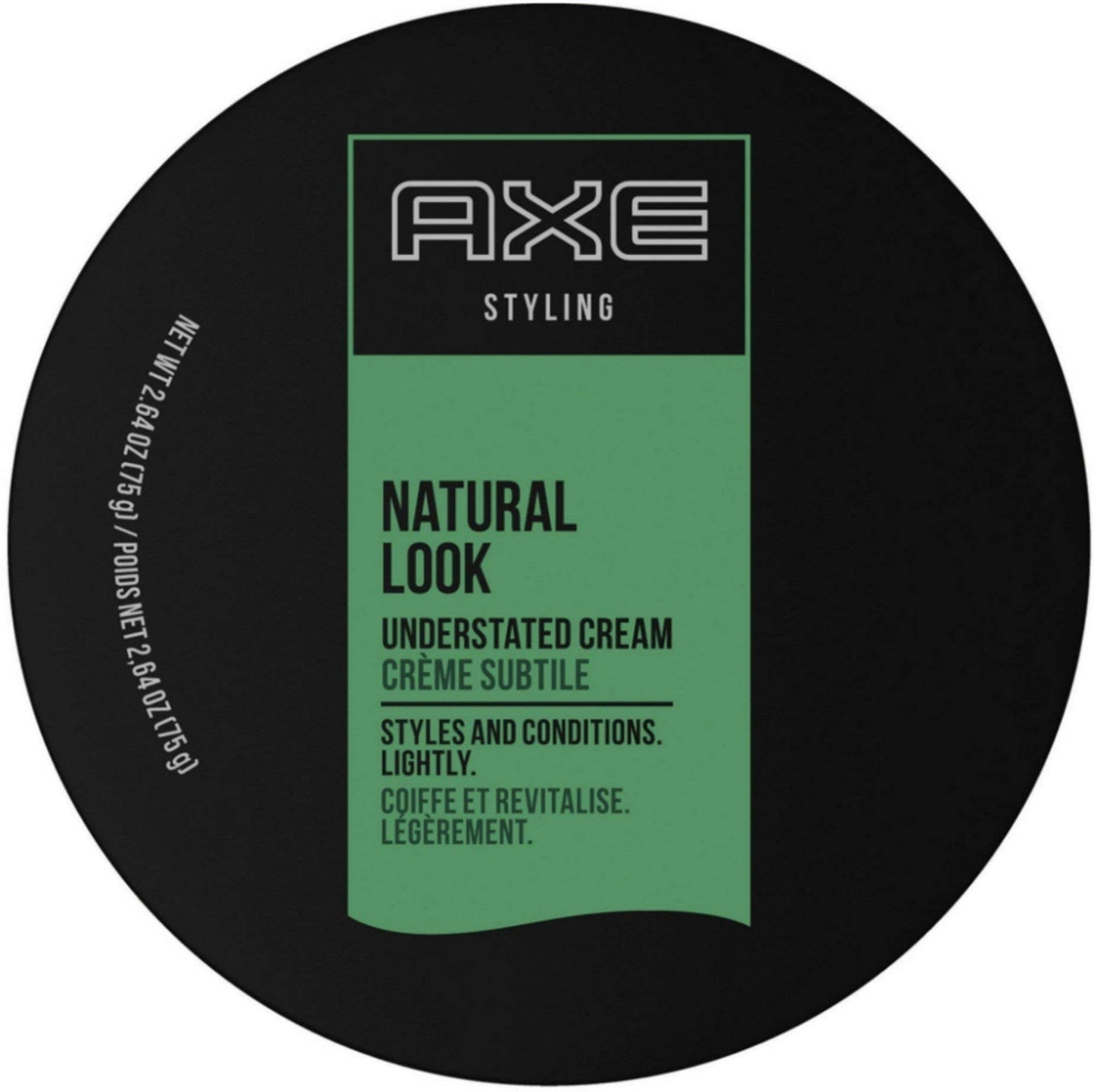 AXE Styling Natural Look Conditioning Cream 2.64 Ounce (Pack of 3)