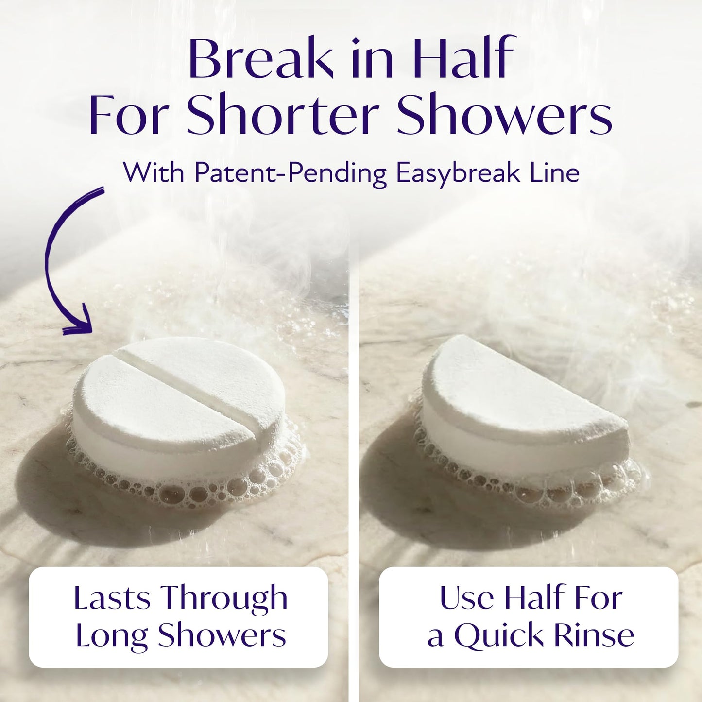 Deep Sleep Lavender Shower Steamers, Patented Calm Shower Steamers Lavender Aromatherapy Bath Bombs for Women, Relaxing Gifts for Women and Men Beauty and Personal Care Solinia