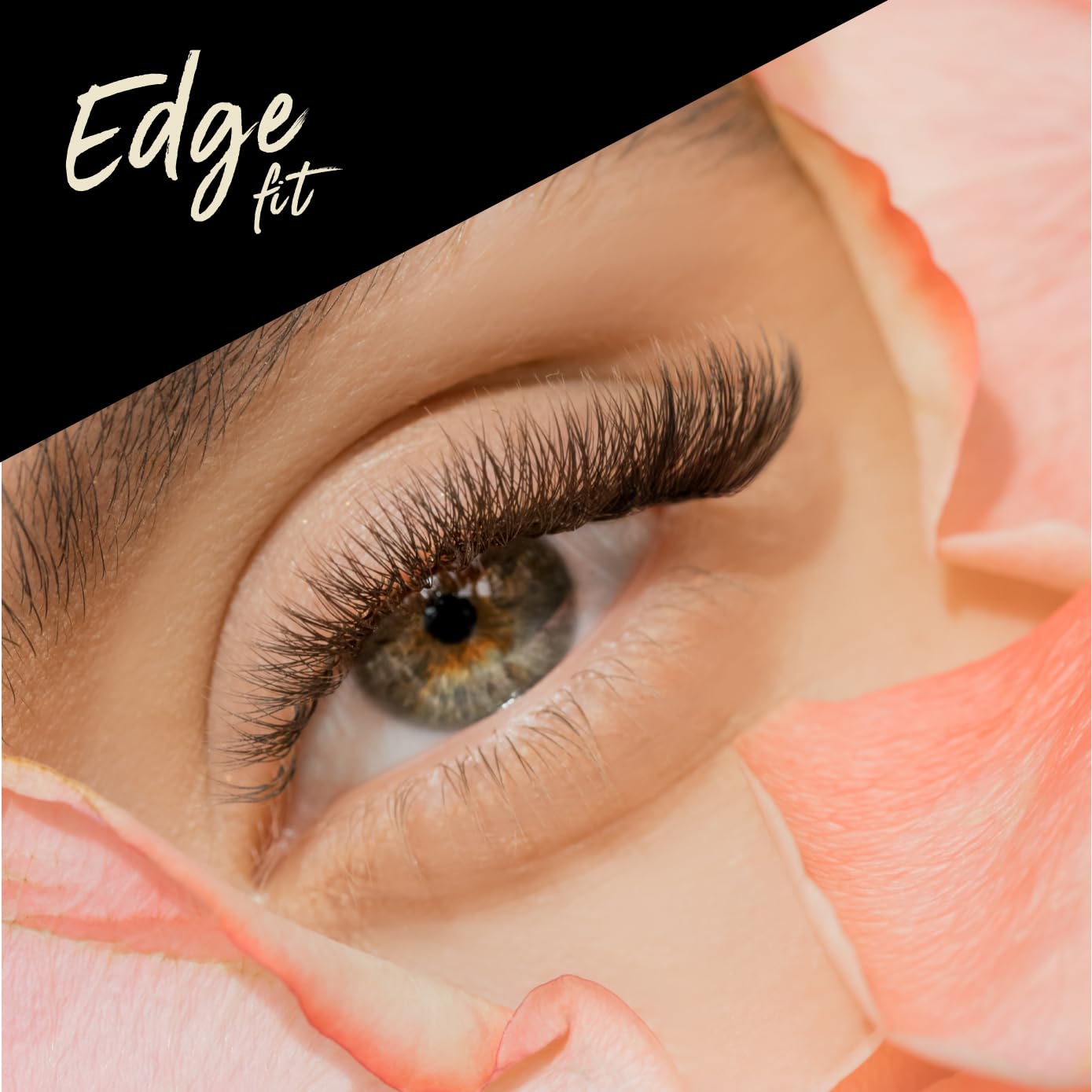 i-ENVY Half Lashes, Edge Fit False Eyelashes Natural Dramatic Look Wispy Cat Eye Clear Band Fluffy Volume Soft Strip Short Half Fake Eyelashes Light