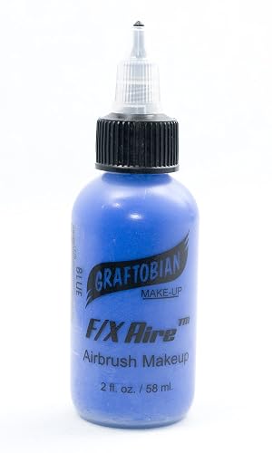 Graftobian F/X Aire Airbrush Makeup - Blue 2.0 Fluid Ounces