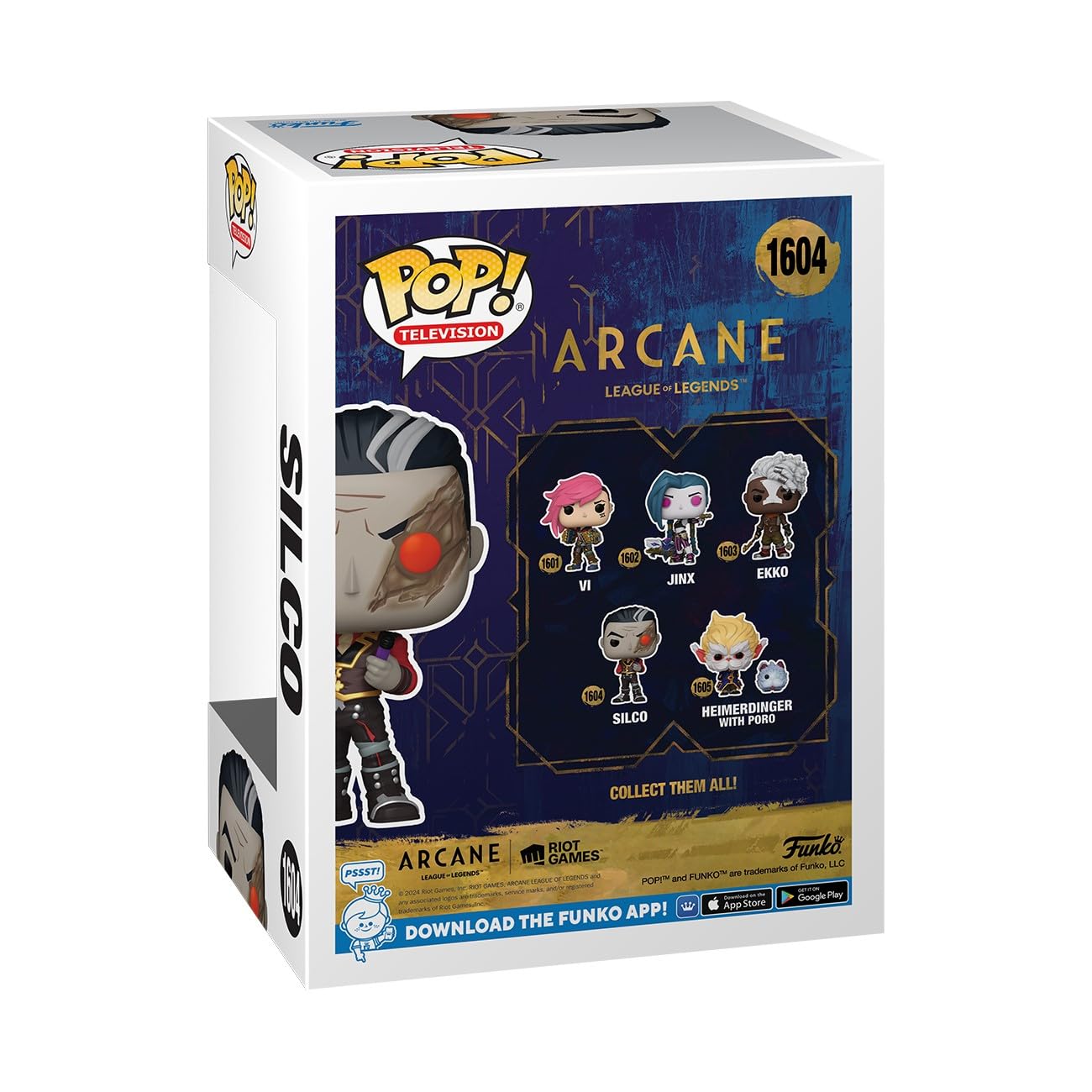 Funko POP TV: Arcane LOL - Silco - Arcane: League of Legends - Collectable Vinyl Figure - Gift Idea - Official Merchandise - for Kids & Adults - TV…