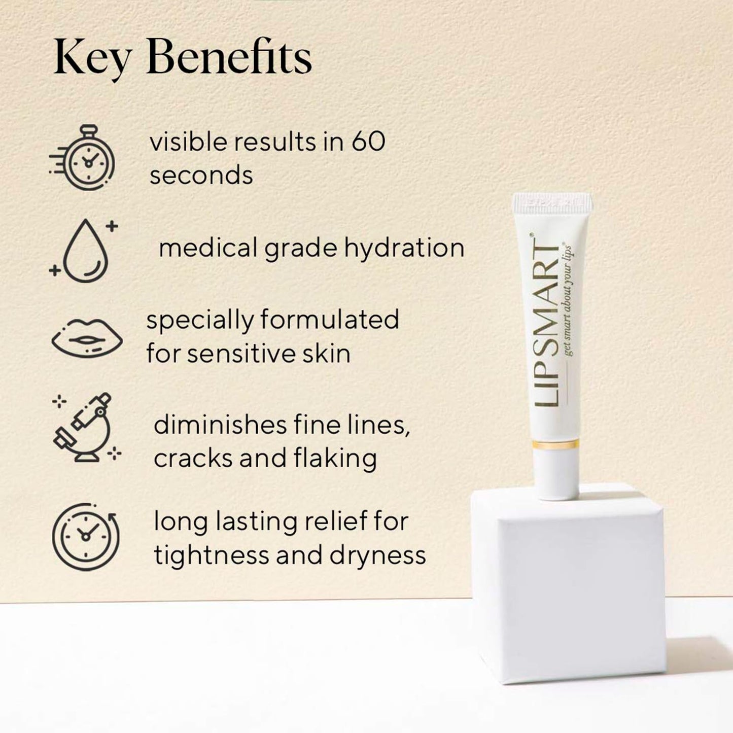 Lipsmart Ultra Hydrating Lip Treatment Moisturizer and Volumizer - Powerful Hydration for Dry Lips (1)