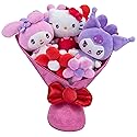 Jazwares Hello Kitty and Friends - 12-inch Plush Bouquet - 9 Plush Included - Officially Licensed Sanrio Product from