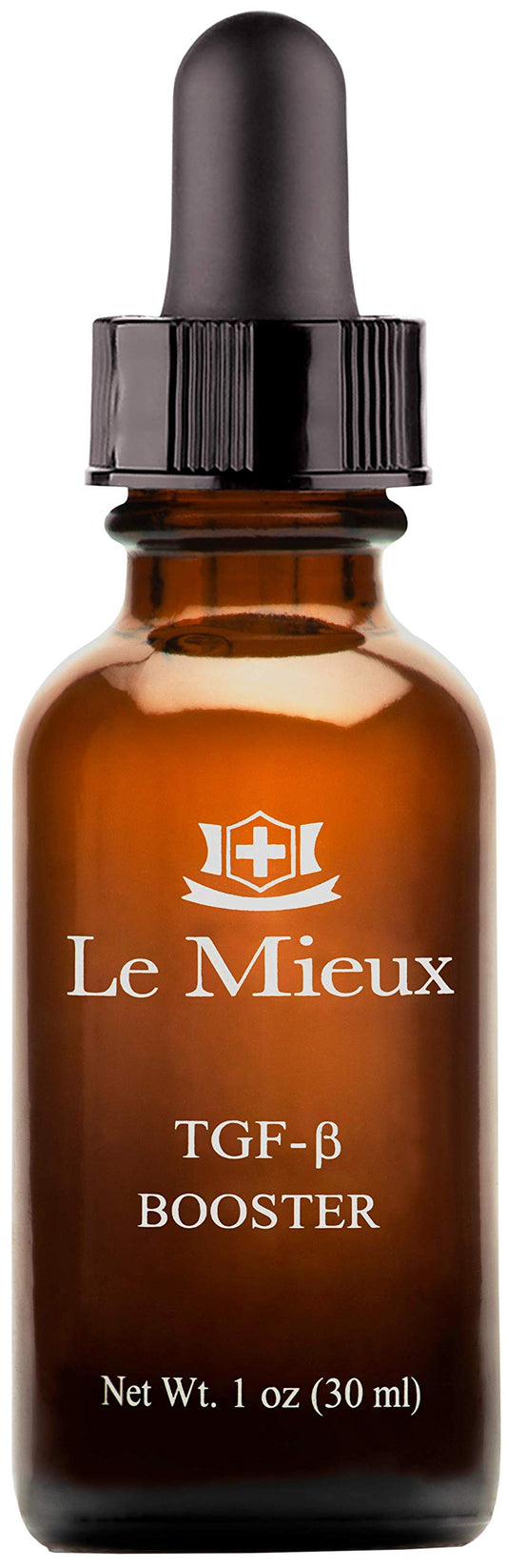 Le Mieux TGF-B Booster - Anti Aging Triple Growth Factor Facial Serum with Hyaluronic Acid & Peptides, Hydrating Face Serum with No Parabens (1 oz
