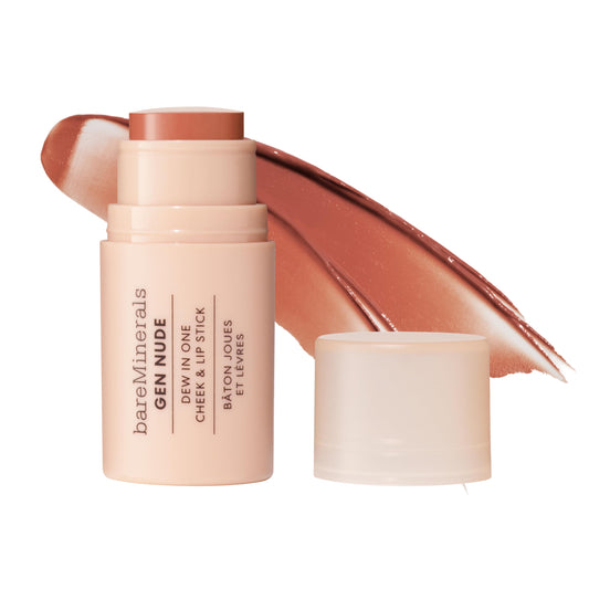 bareMinerals Gen Nude Dew in One Cheek & Lip Stick - Bare Necessity
