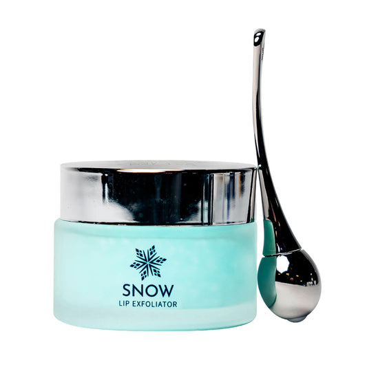 SNOW Lip Scrub Exfoliator - Sugar Scrub for Dry, Cracked Lips with Jojoba Oil, Lavender & Mint For Smooth, Fresh Lips - Treatment with Refreshing Beauty and Personal Care SNOW
