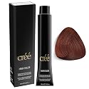 Cree Professional 6.4 - Dark Copper Blond Permanent Hair Color - Long Lasting, Rich Vibrant - Gray Coverage 100ml - 3.4 fl.oz.