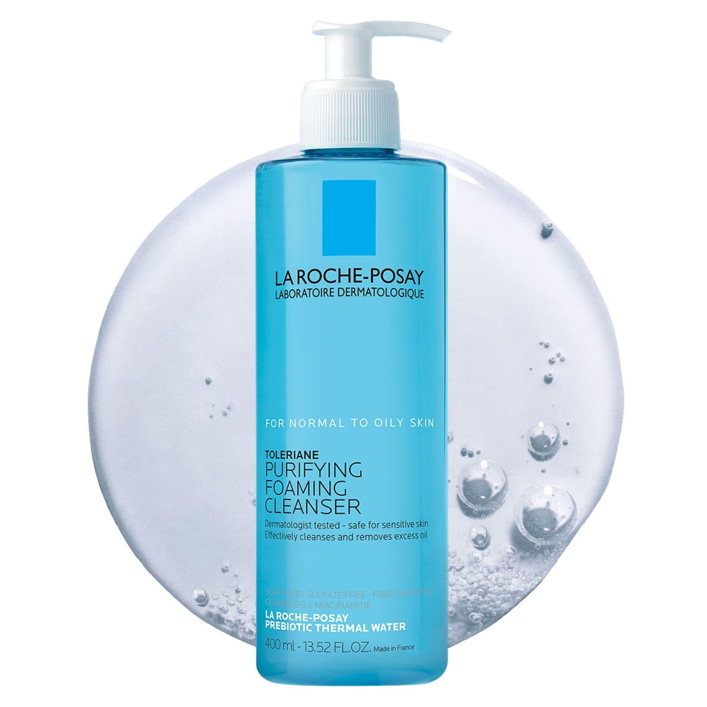 La Roche-Posay Toleriane Purifying Foaming Facial Cleanser, Oil Free Face Wash for Women & Men with Niacinamide + Ceramides, Pore Cleanser Safe Beauty and Personal Care La Roche-Posay