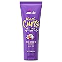 Aussie Miracle Curls Frizz Taming Curl Cream With Coconut & Jojoba Oil, 6.8 oz