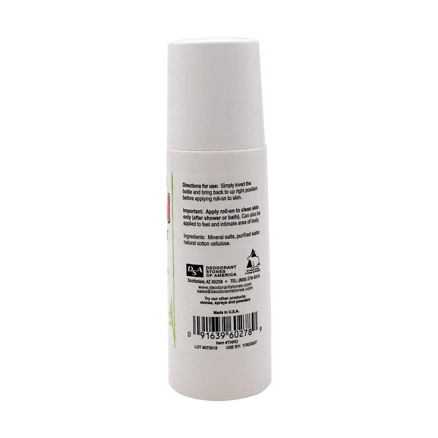 Deodorant Stones of America Crystal Deodorant, 3 OZ Beauty and Personal Care Deodorant Stones of America