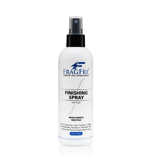 FRAGFRE Hair Finishing Spray 8 oz - Flexible Soft Hold - Hair Spray for Sensitive Skin - Fragrance Free Hypoallergenic Parabens Free - Non Irritating Beauty & Personal Care FRAGFRE