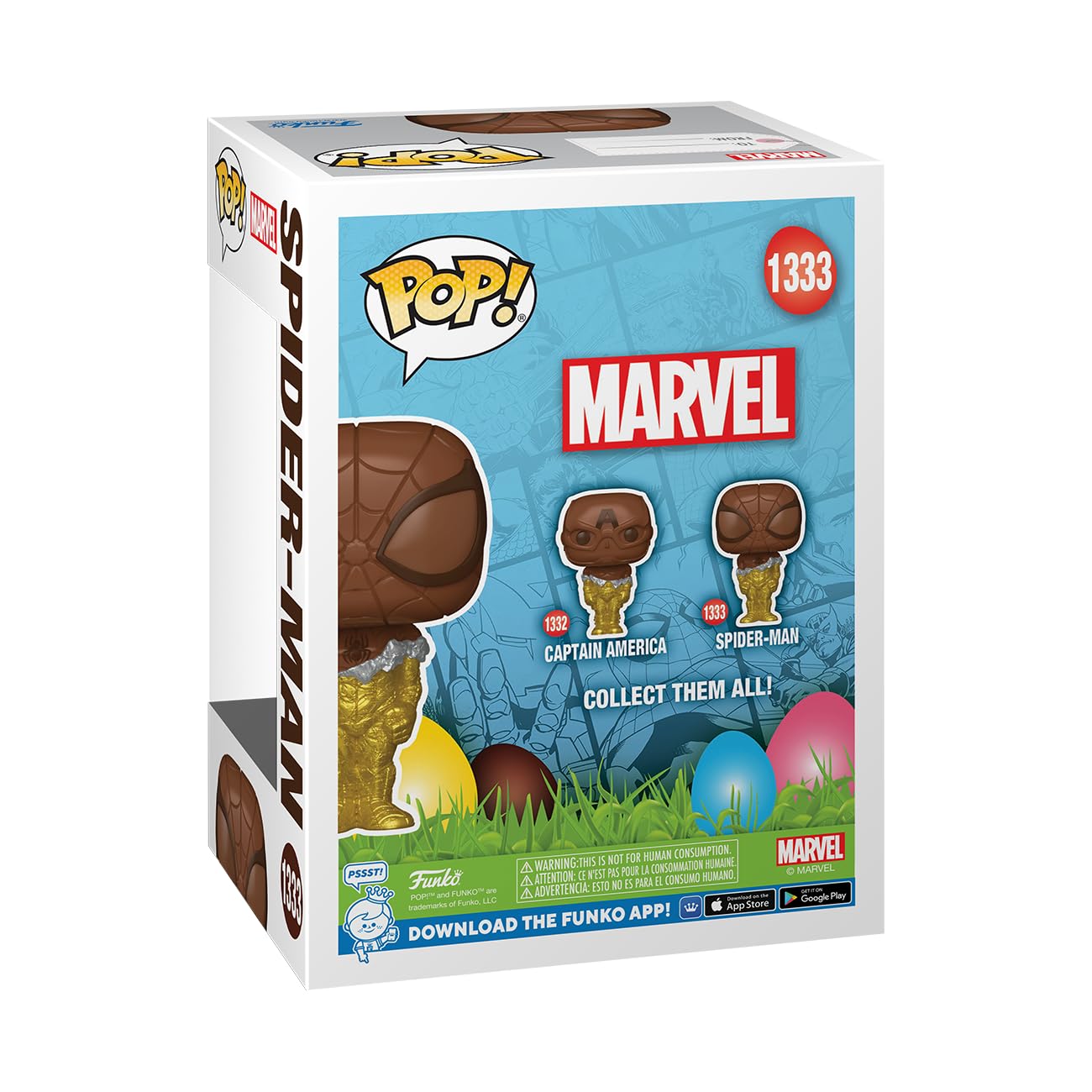 Funko POP! Marvel: Spider - Spider-Man - Man - Easter Chocolate - Marvel Comics - Collectable Vinyl Figure - Gift Idea - Official Merchandise…
