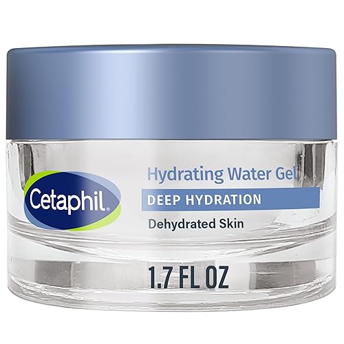 Cetaphil Deep Hydration Skin Restoring Water Gel with Hyaluronic and Polyglutamic Acid, Face Moisturizer, 72 Hour Hydration, For Dry, Dehydrated