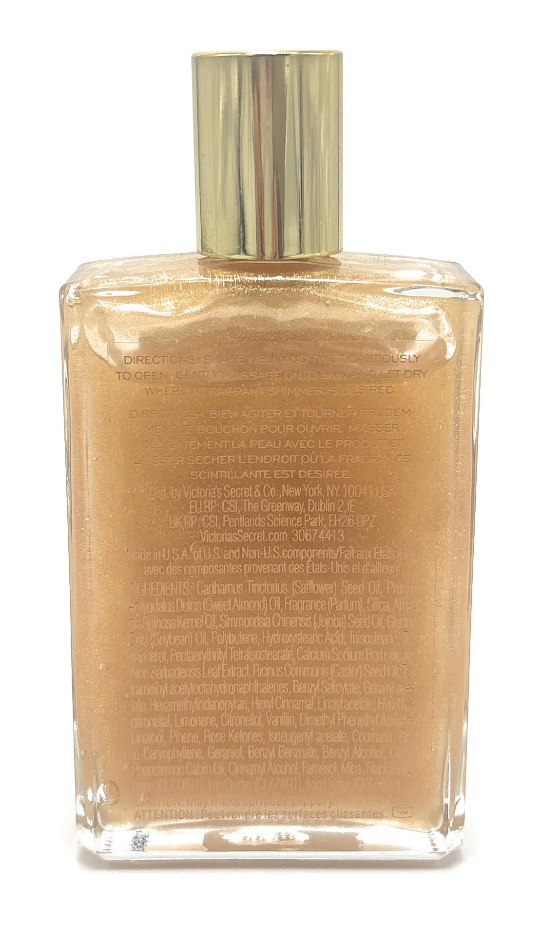 Victoria's Secret Bombshell Soirée Shimmer Body Oil 3.2 fl oz Limited Edition