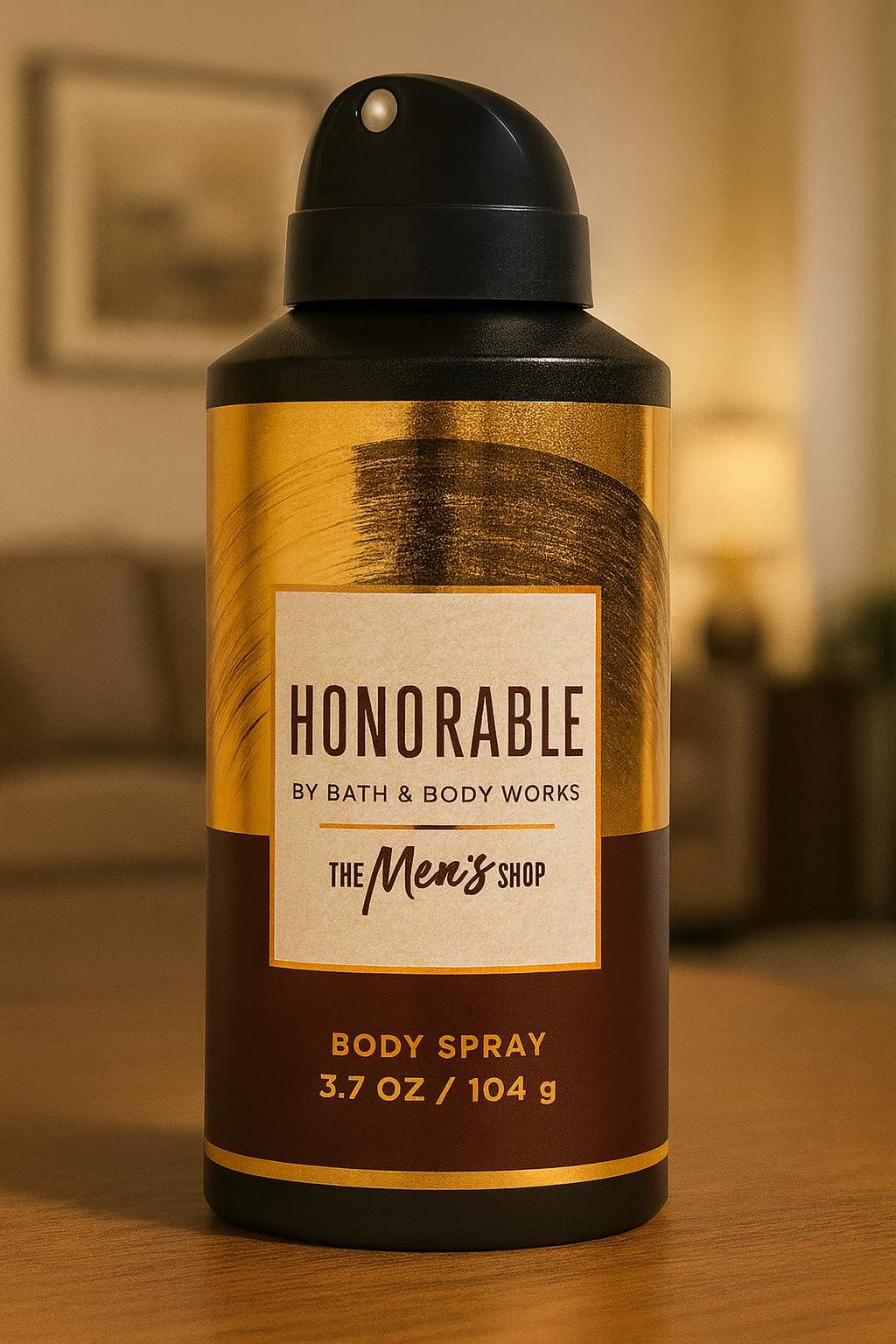 Bath & Body Works Honorable Body Spray 3.7 fl oz - Leather, Crisp Pear & Warm Patchouli - All?Over Men's Fragrance Mist