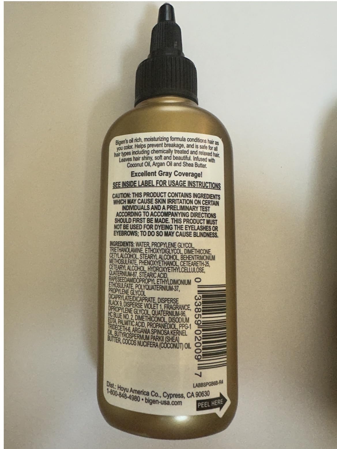 Bigen Semi-Permanent Haircolor #Gb6 Golden Blonde 3 Ounce (88ml) (3 Pack)