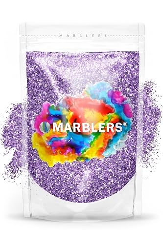 MARBLERS Twinkle Glitter [Light Purple] 3oz (85g) | Fine | Non-Toxic, Vegan, Cruelty-Free | Face, Body, Eyeshadow, Hair, Festival, Party Makeup | Nail