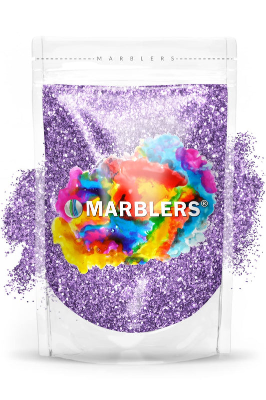 MARBLERS Twinkle Glitter [Light Purple] 3oz (85g) | Fine | Non-Toxic, Vegan, Cruelty-Free | Face, Body, Eyeshadow, Hair, Festival, Party Makeup | Nail