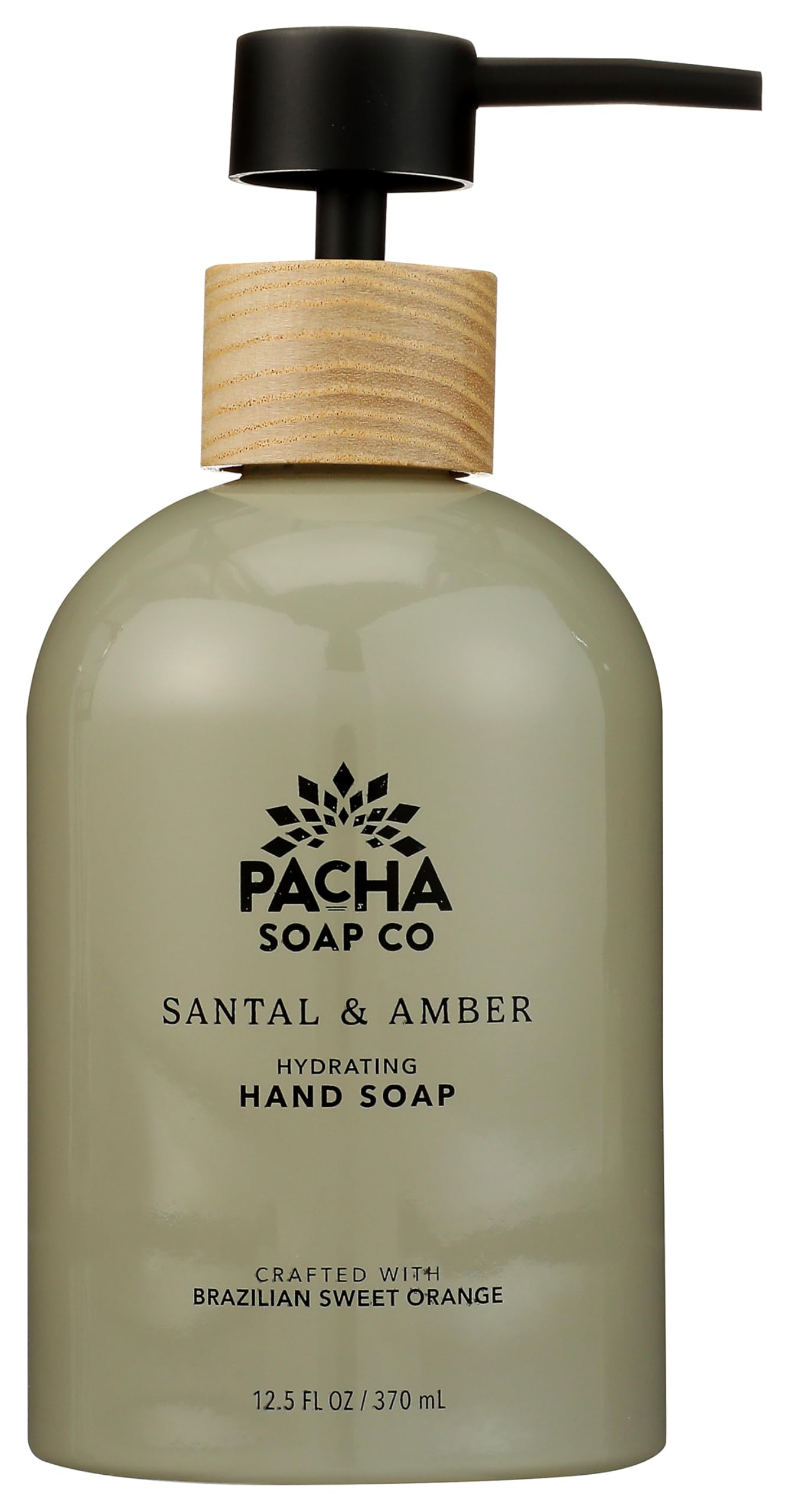 Pacha Soap Santal & Amber Liquid Hand Soap, 12.5 FZ