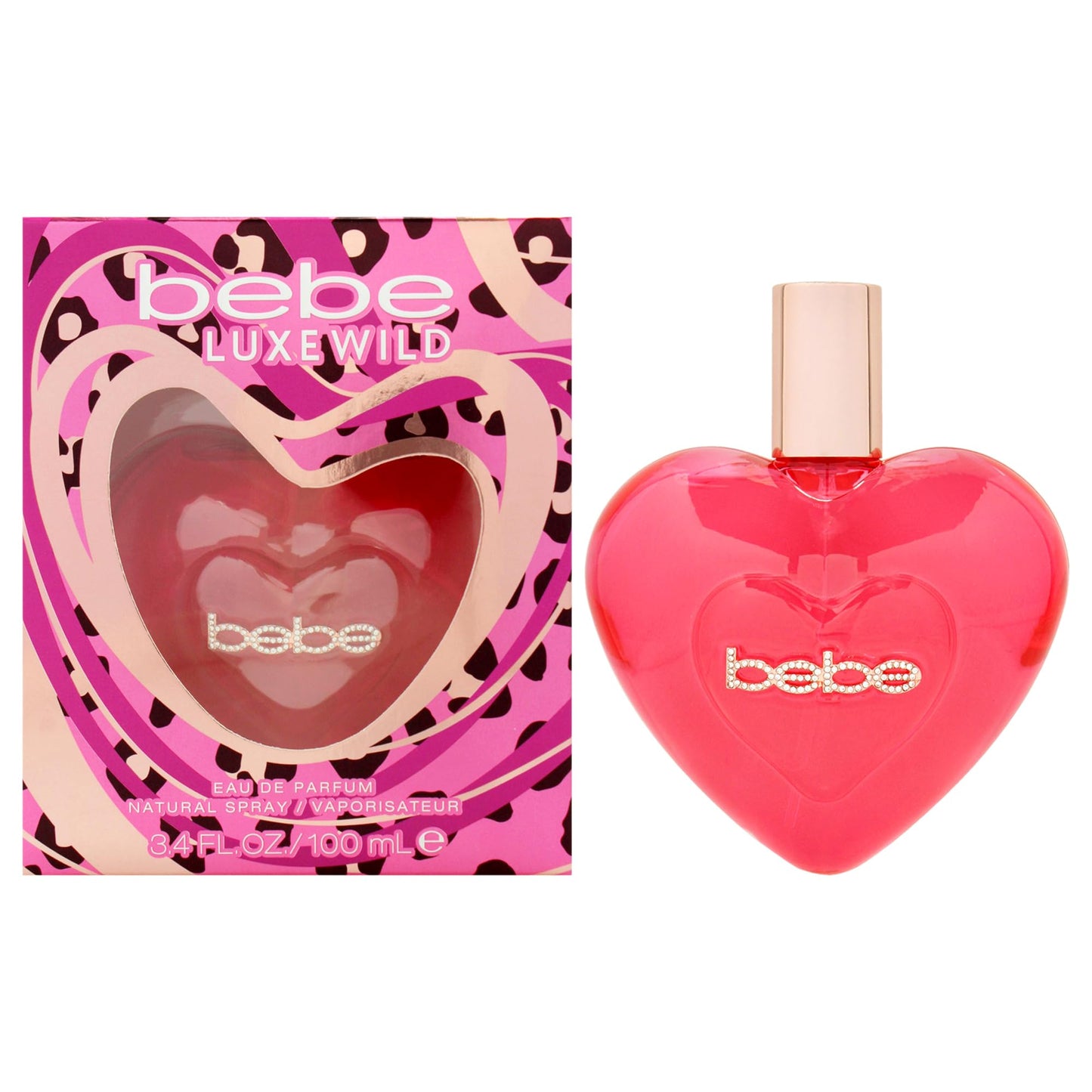 Bebe Luxe Wild(W) Edp Sp 3.4Oz(Li Free)