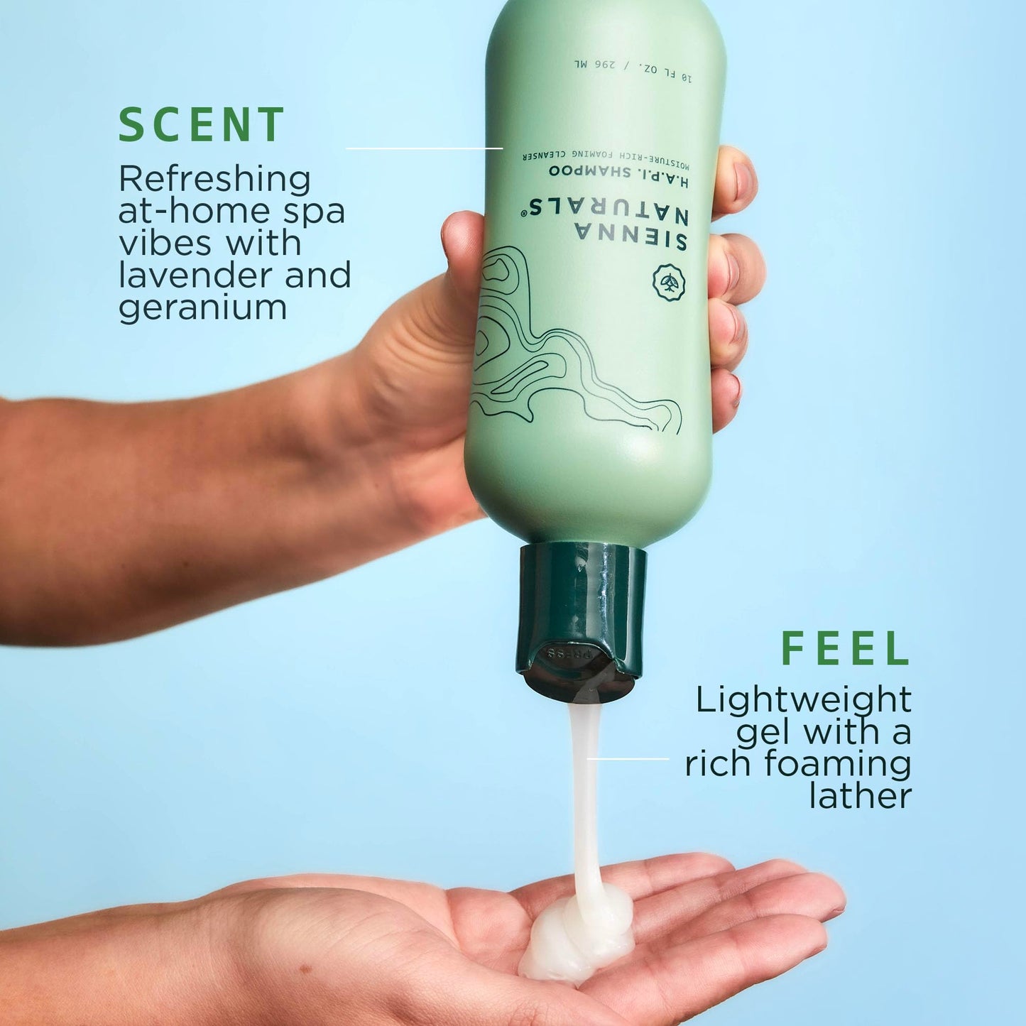 Sienna Naturals - H.A.P.I. Shampoo & Untangled Conditioner Bundle - Anti Frizz - Hydrating for Dry, Damaged, Curly & Color-Treated Hair