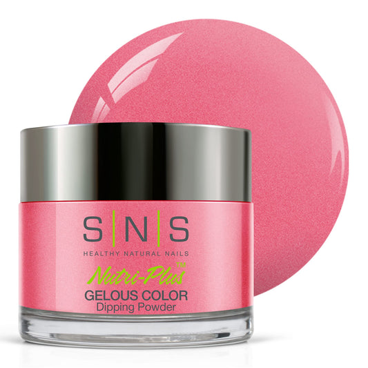 SNS Nail Dip Powder, Gelous Color Dipping Powder - Classy Cocktail Dress (Pink, Shimmer) - Long-Lasting Acrylic Nail Color & Polish Lasts 14 Days Beauty & Personal Care SNS Healthy Natural Nails