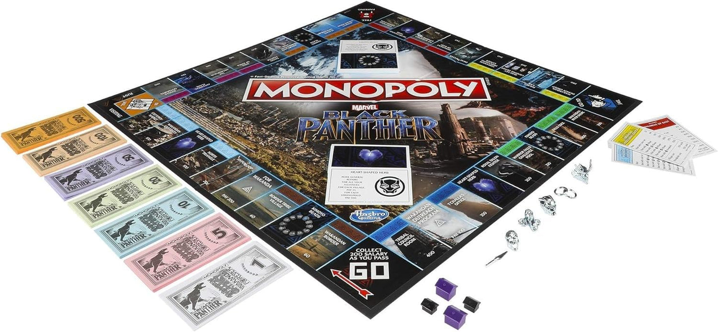Monopoly Game: Black Panther Edition