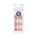 Kiss Impress No Glue Mani Press On Nails, French, 'Glimpse', White, Medium Size, Coffin Shape, Includes 30 Nails, Prep Pad, Instructions Sheet, 1 Beauty & Personal Care imPRESS