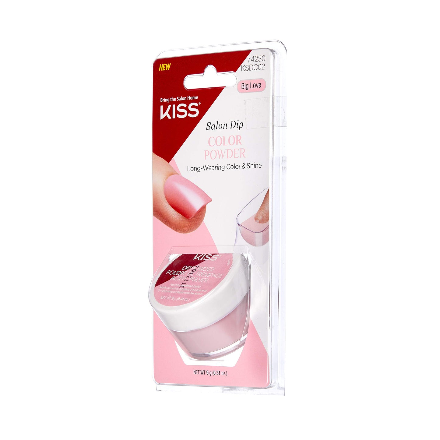 KISS Salon Dip Color Powder - Pink Beauty & Personal Care KISS