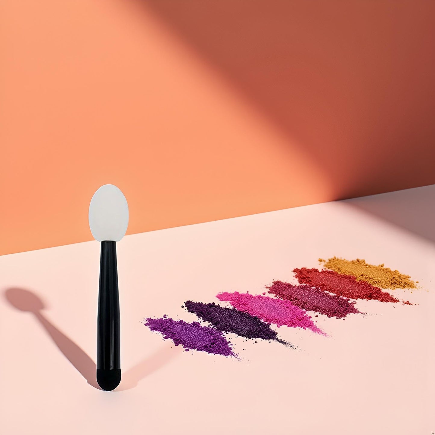 100 Pcs Small Eyeshadow Applicators Eyeshadow Brushes Eye Shadow Sponge Applicator Sticks Eye Makeup Applicators Sponge Tip Make up Applicators