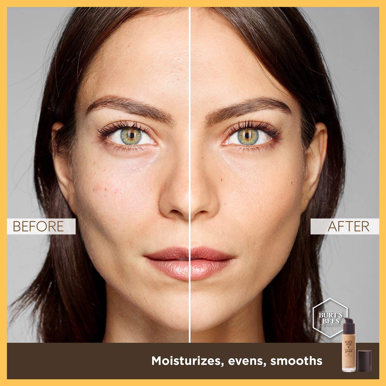 BURTS BEES Deep Maple Goodness Glows Liquid Makeup, 1 FZ