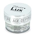 Lux Collection Edge Lux Silver+ Edge Control Gel 4C with Collagen, Aloe Vera, Castor Oil, Keratin, Biotin, and Olive Oil - Non-Flaking, Non-Greasy