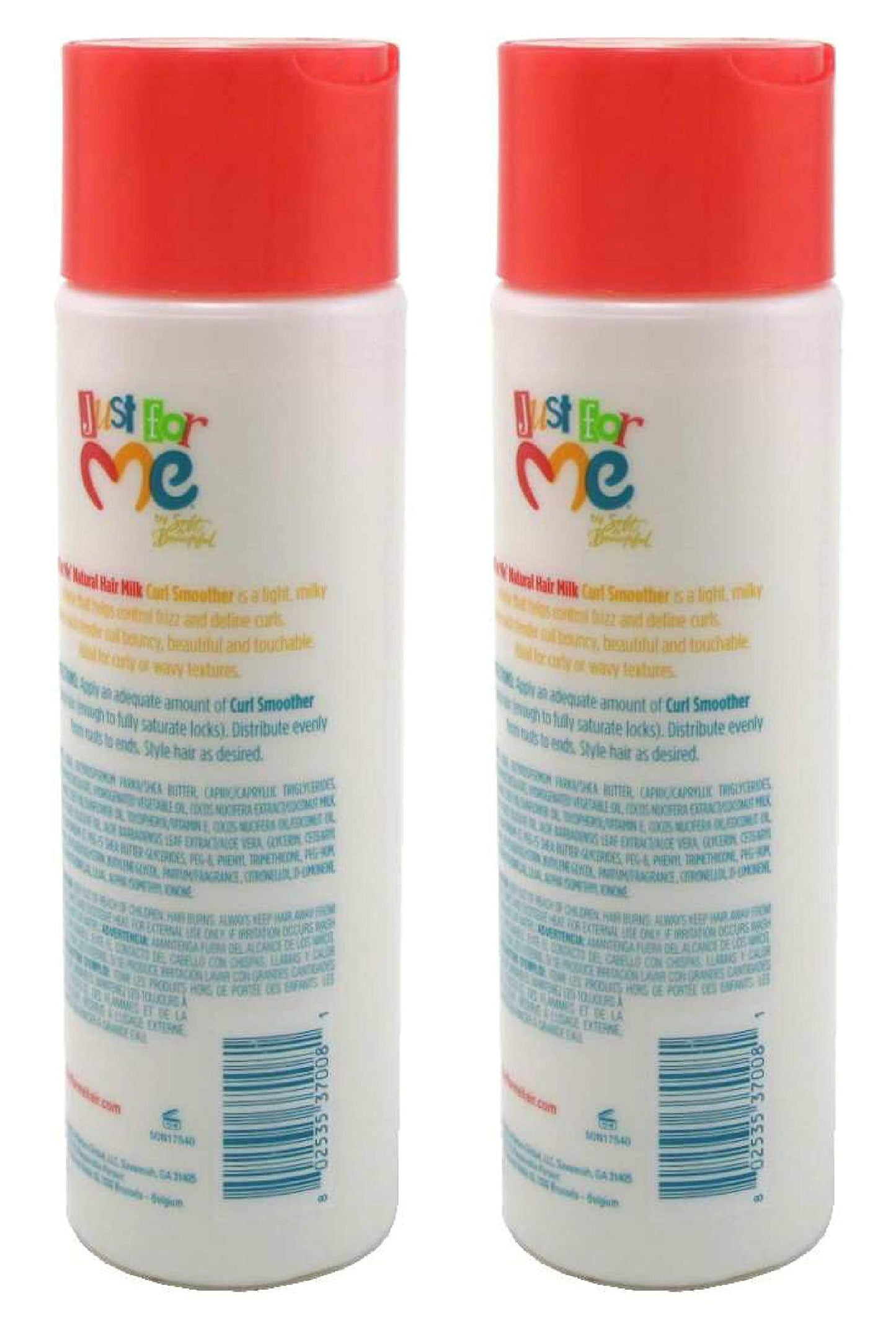 Just For Me Hair Milk Curl Smoother, 8 Ounce (Pack of 2)