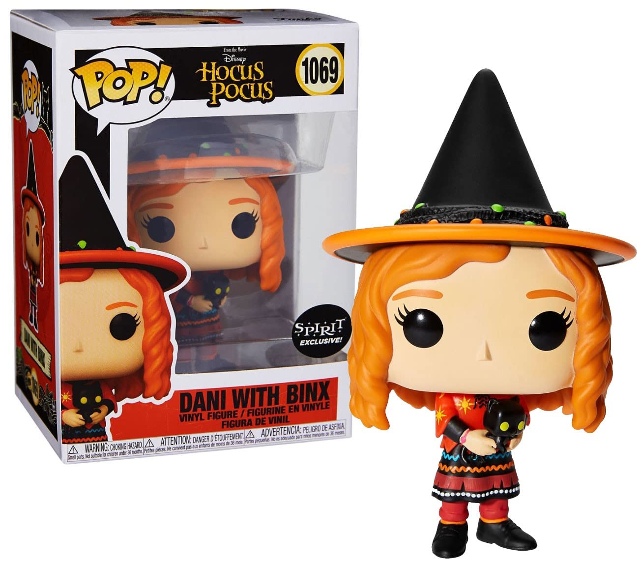 Spirit Halloween Dani with Binx Hocus Pocus Funko POP! Figure
