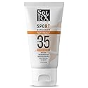 SolRX SPORT SPF 35 Sunscreen, Reef Friendly, Oxybenzone Free, Fragrance Free