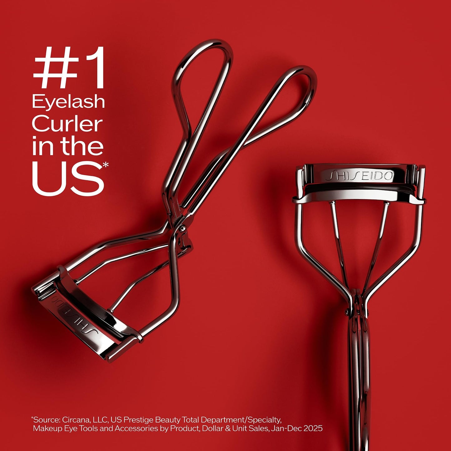 Shiseido Eyelash Curler - Crimps & Curls Lashes for Perfect, Eye-Framing Fringe - Gentle & Safe - Includes Replacement Pad Beauty and Personal Care Shiseido