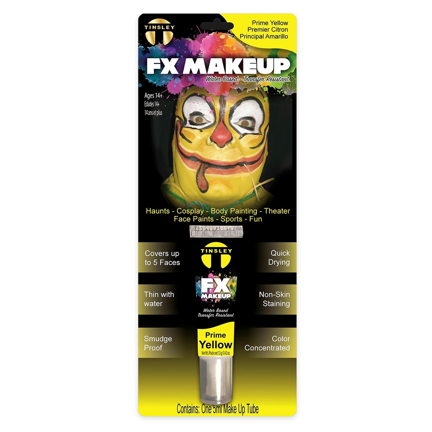 Tinsley Transfers FX Makeup Singles - Prime Yellow (10 ml)