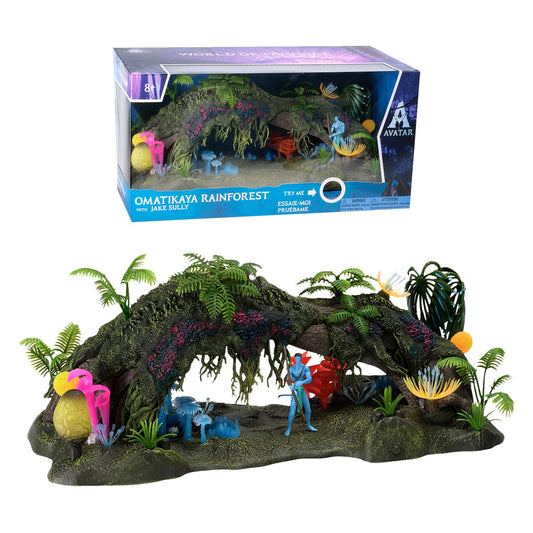 McFarlane - Avatar - World of Pandora DLX Set - Omatikaya Rainforest with Jake Sully