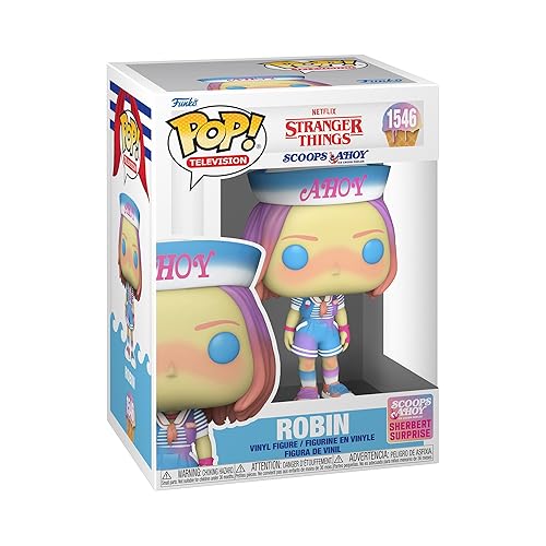 Funko POP! TV: Stranger Things - Robin - (Scoops Ahoy) - Collectable Vinyl Figure - Gift Idea - Official Merchandise - for Kids & Adults - TV Fans…