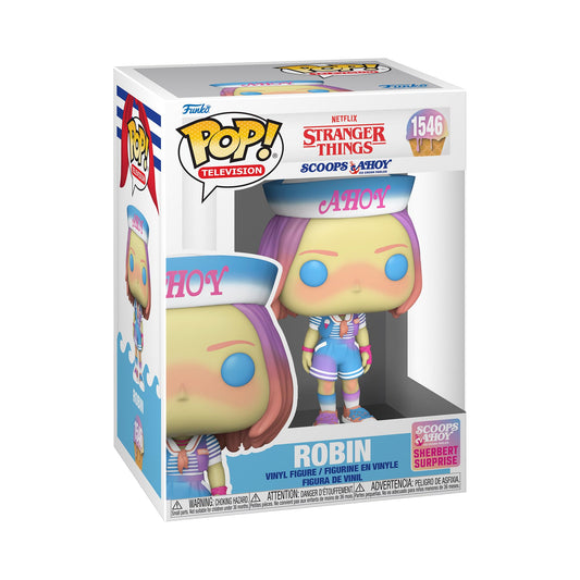 Funko POP! TV: Stranger Things - Robin - (Scoops Ahoy) - Collectable Vinyl Figure - Gift Idea - Official Merchandise - for Kids & Adults - TV Fans…