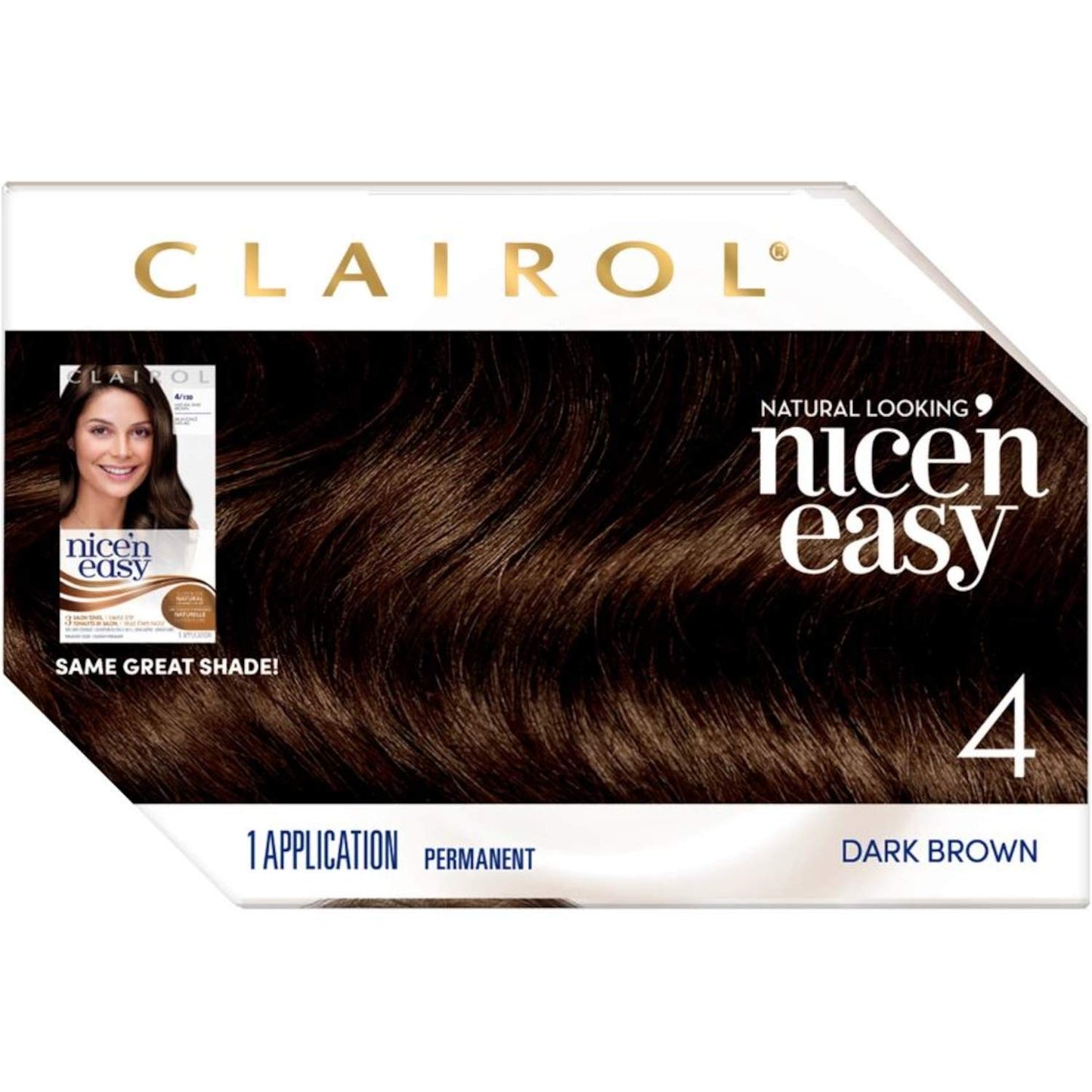 Clairol Nice&Easy 4 Dark Brown Hair Color