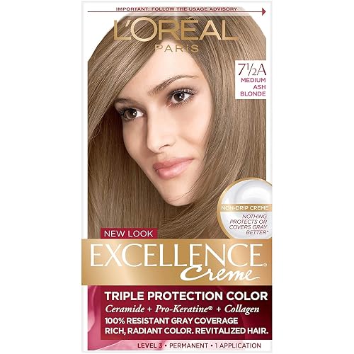 L'Oreal Excellence Creme - 7-1/2A Medium Ash Blonde (Cooler) 1 Each (Pack of 2)
