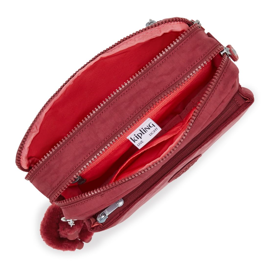 [Kipling] ABANU M Funky Red KI70764SS 4L, Funky Red, One Size