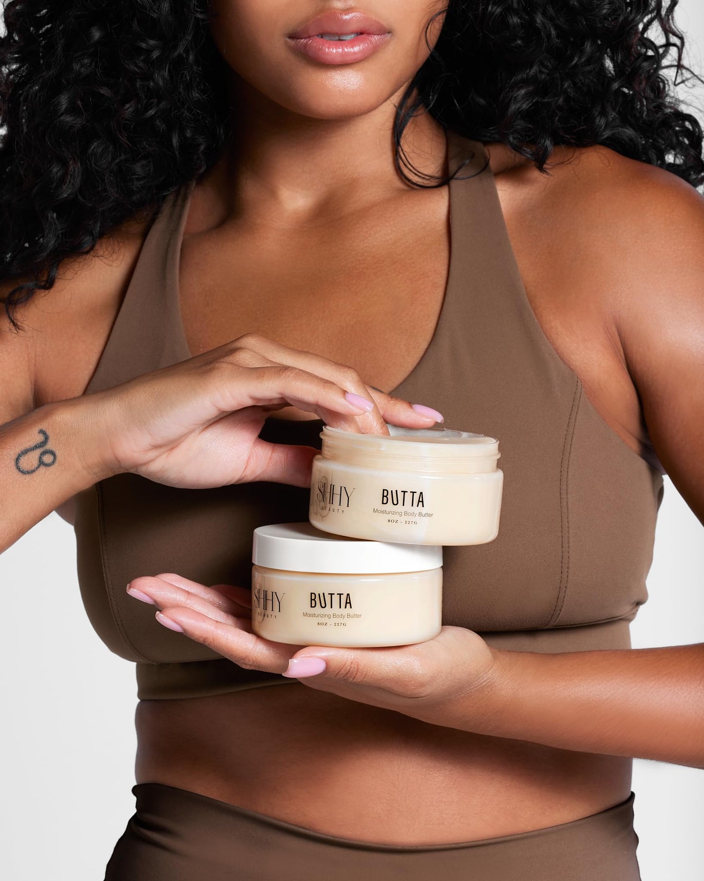 SHHY BEAUTY Butta Moisturizing Body Butter, Whipped Body Butter with Natural Shea, Natural Body Lotion for Body Glow, Deep Moisturizer and Body Care