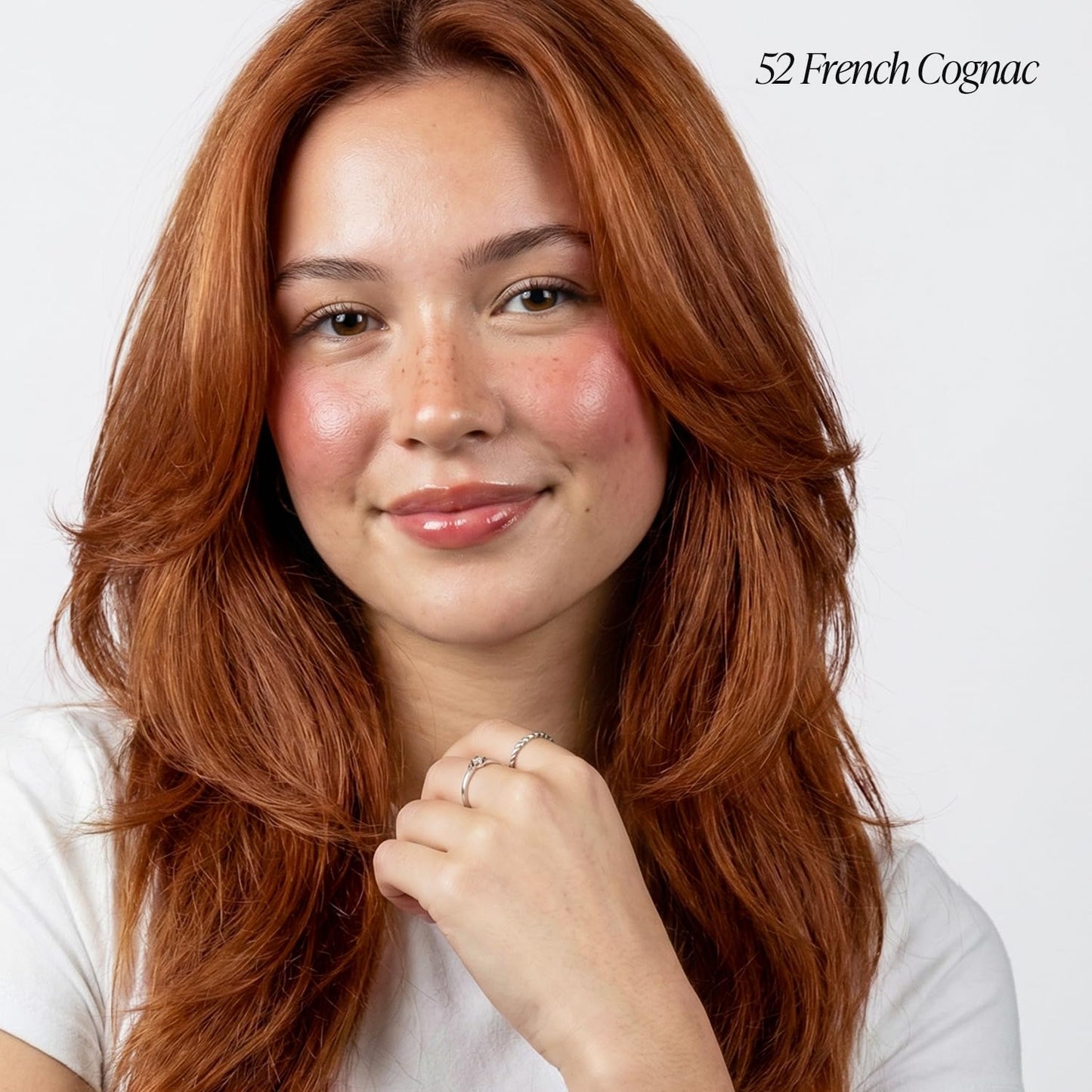 Adore Semi Permanent Hair Color (052 French Cognac) | Vegan & Cruelty-Free Brown Hair Dye | No Ammonia, No Peroxide, No Alcohol | 4 Fl Oz