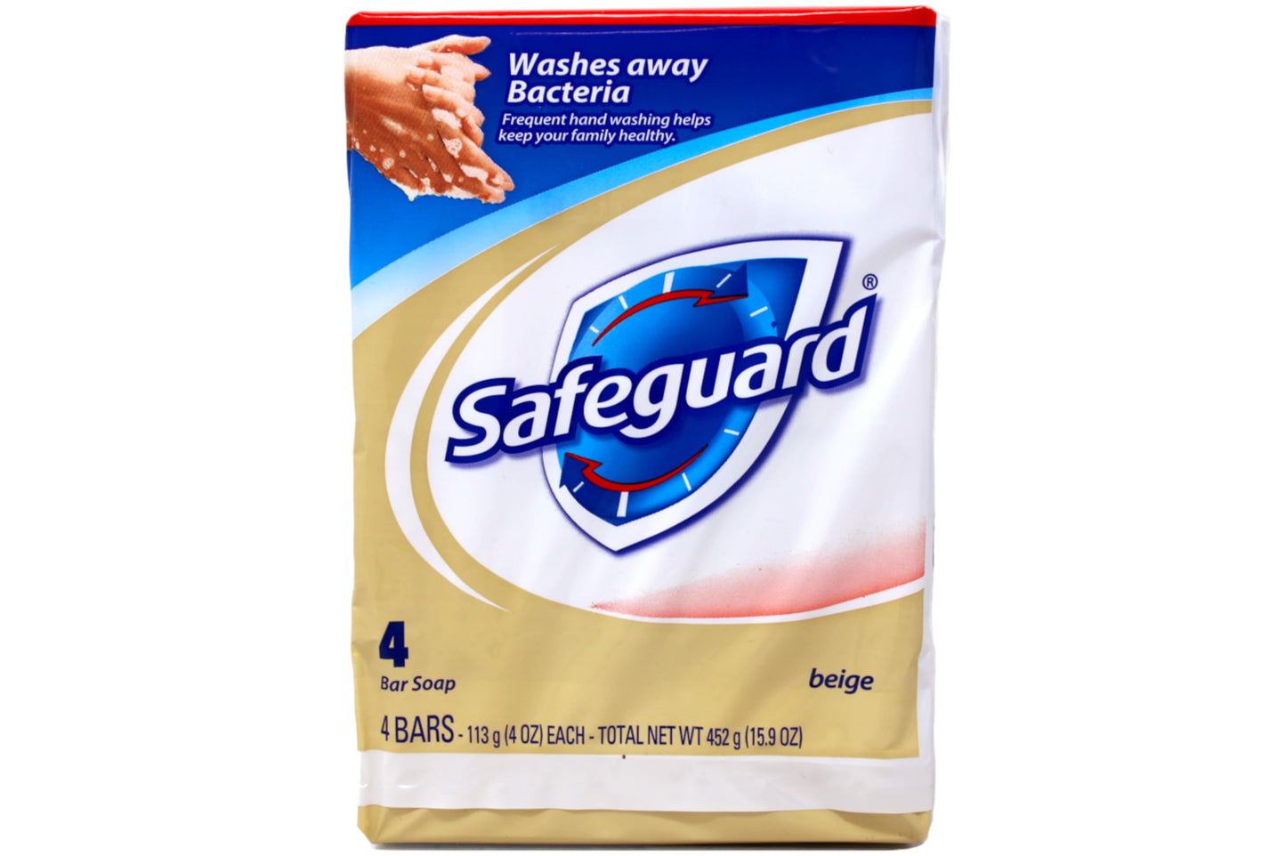 Proctor & Gamble Safeguard Beige 4-Pk (Pack of 12) Beauty & Personal Care Safeguard
