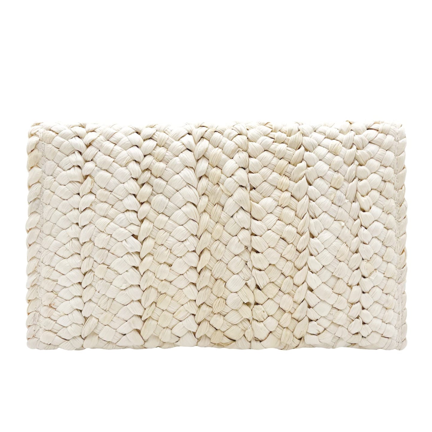 Lytosmoo Straw Clutch Purses for Women Woven Straw Beach Handbag Envelope Rattan Clutch for Summer