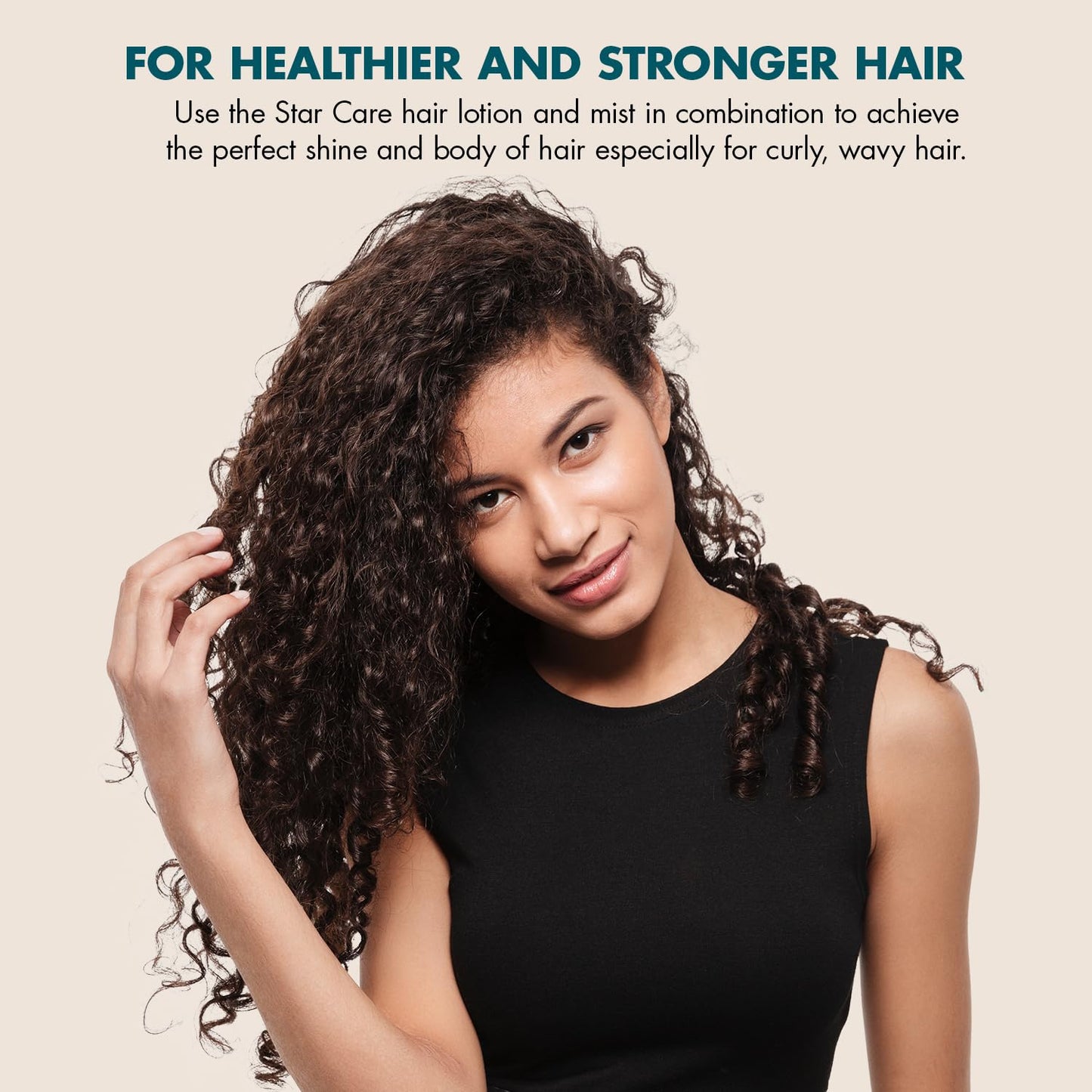STAR CARE Wave Back Curl Lotion & Mist Set Curl Defining Leave-In Lotion, Enhancing Finishing Mist for Curly & Wavy Hair, Anti-Frizz Hydrating Bundle