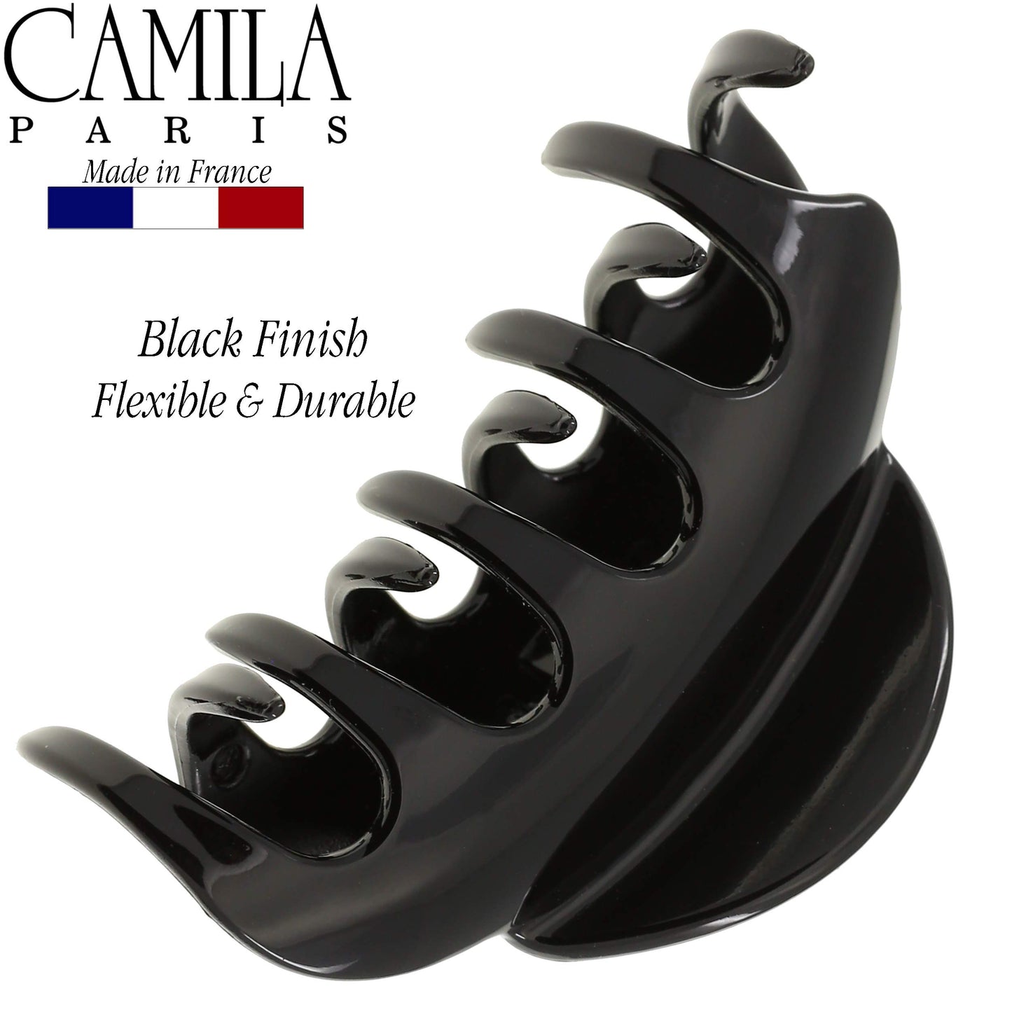 Camila Paris CP2385 French Hair Clip for Women for Thick Hair for Long Curly Wavy Hair, Large, Girls Hair Claw Clips Jaw Styling Hair Accessories